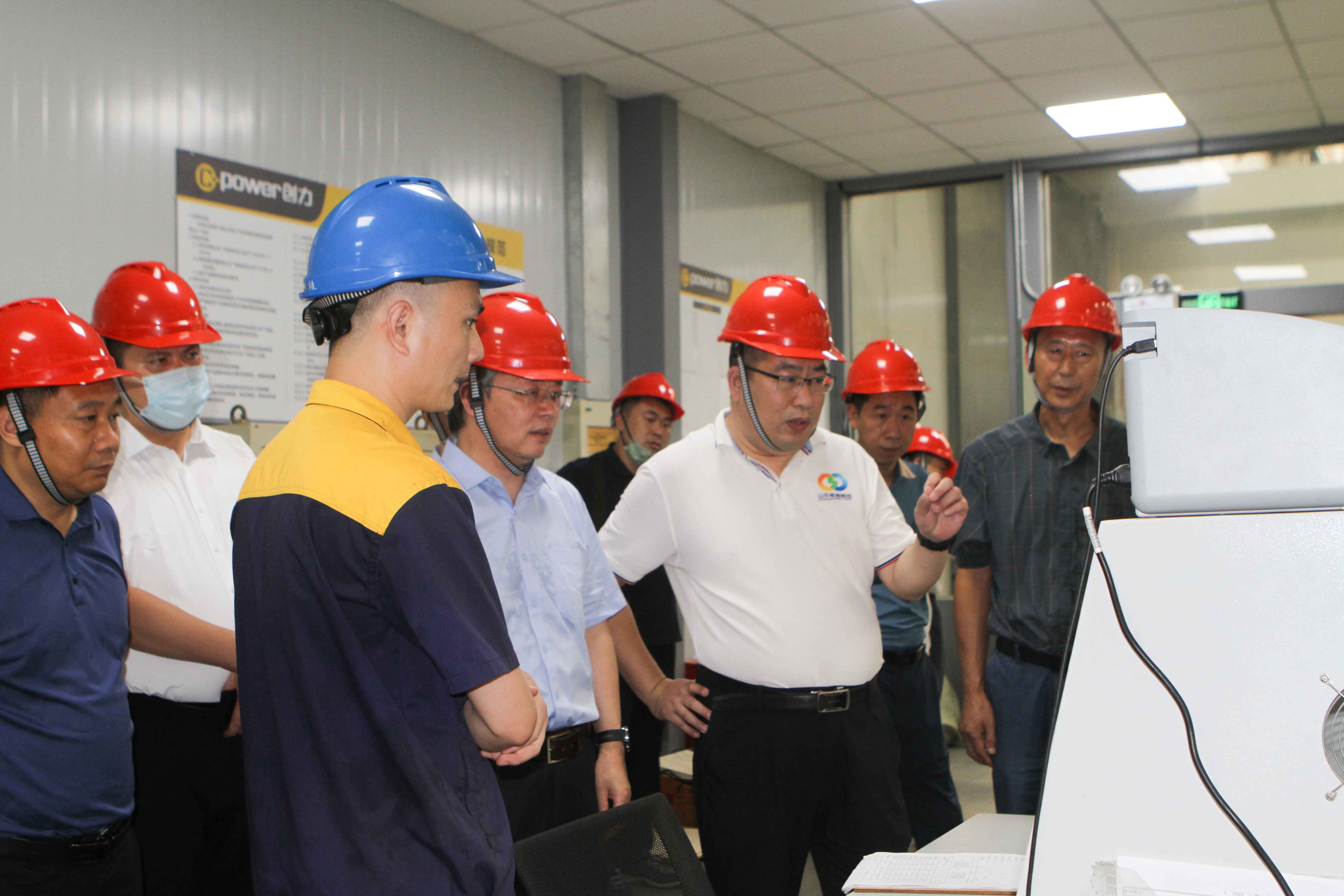 山能集团副总经理刘小平一行来我公司考察指导(图2) 山能集团副总经理刘小平一行来我公司考察指导(图2)