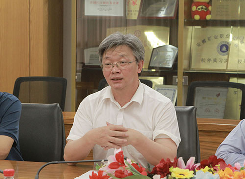 中国矿业大学党委书记刘波一行到上海创力集团走访交流(图2)