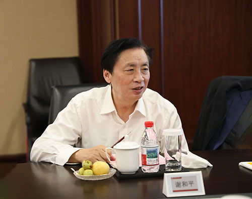 中国工程院院士谢和平一行莅临创力集团考察指导(图4)